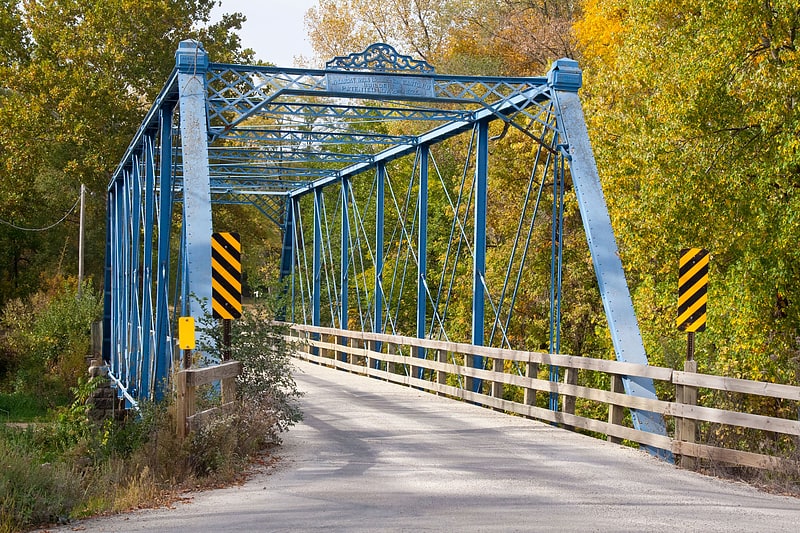 Bridge in Cedar Rapids, Iowa