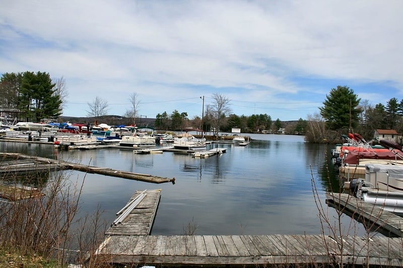 Lac dans le Massachusetts