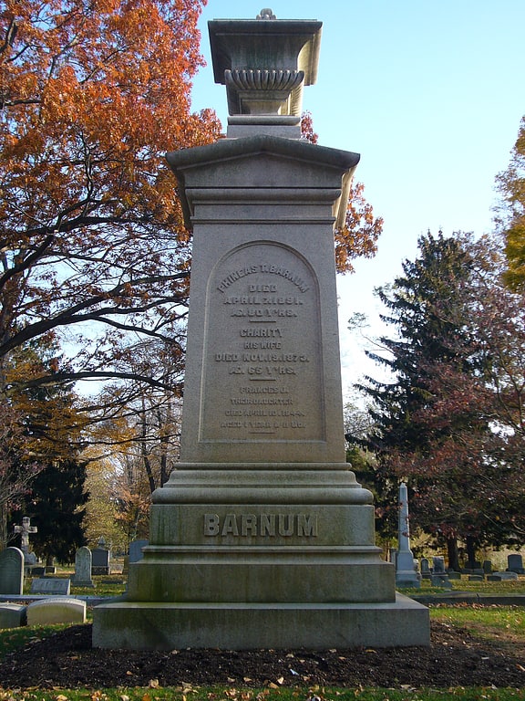 Cemetery in Bridgeport, Connecticut