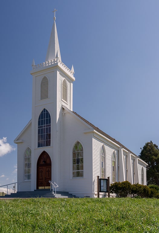 Catholic church in Bodega, California