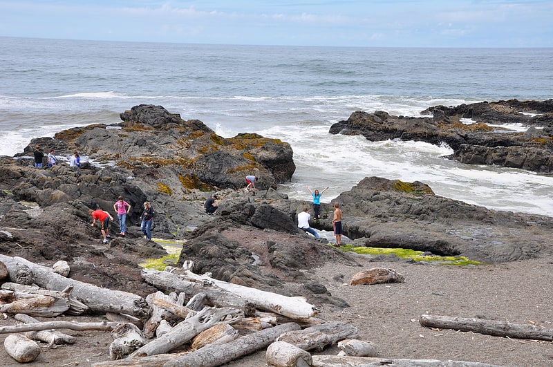 State park in Yachats, Oregon