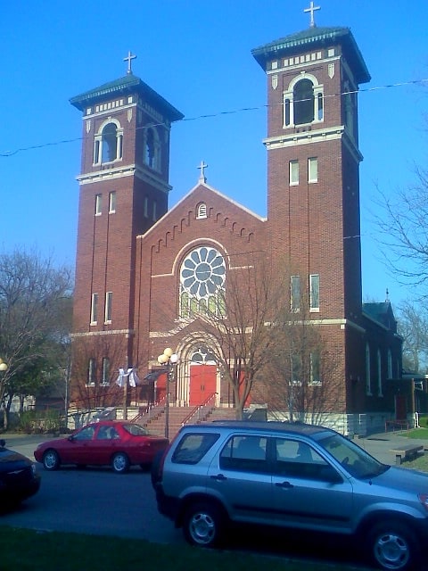 Iglesia católica en Manhattan, Kansas