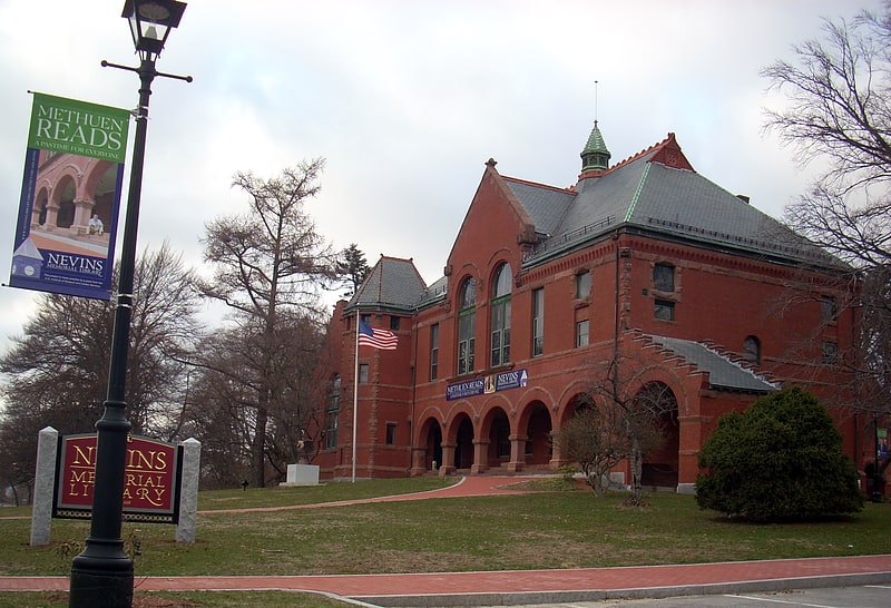 Public library in Methuen, Massachusetts