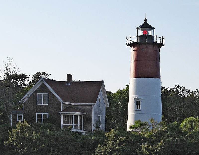 Lighthouse in Eastham, Massachusetts