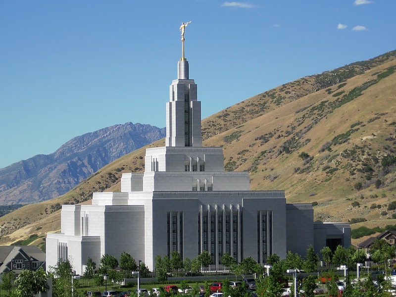 Temple in Draper, Utah