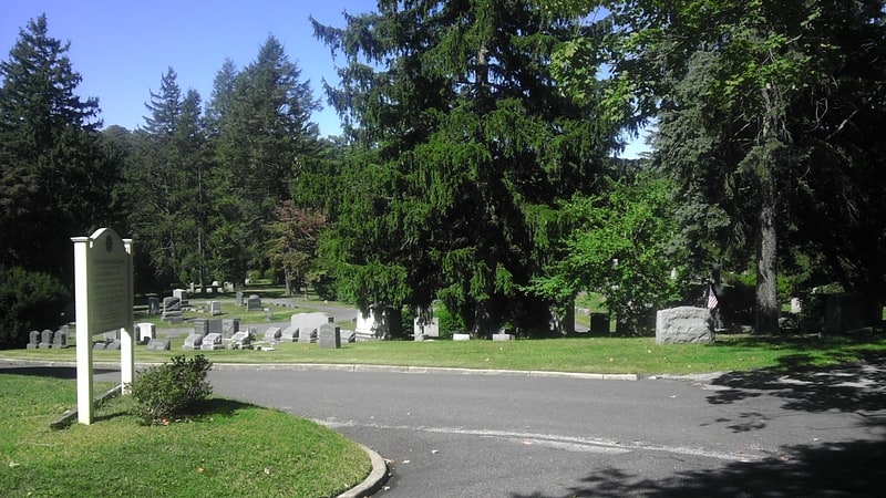 Cemetery in White Plains, New York
