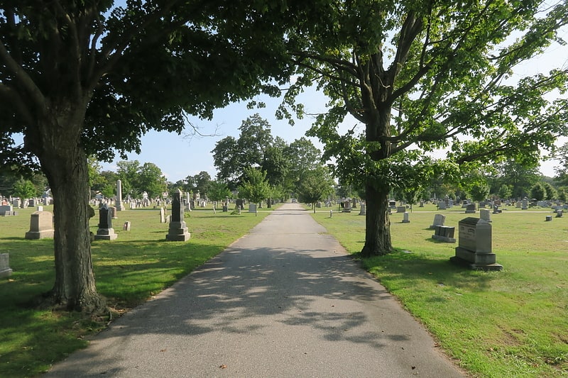 Cemetery in Lowell, Massachusetts