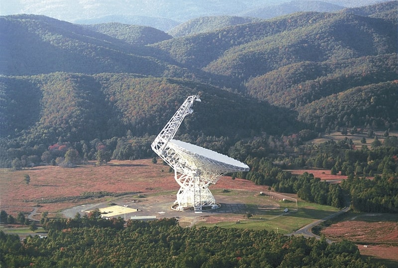 Observatoire à Green Bank, Virginie-Occidentale