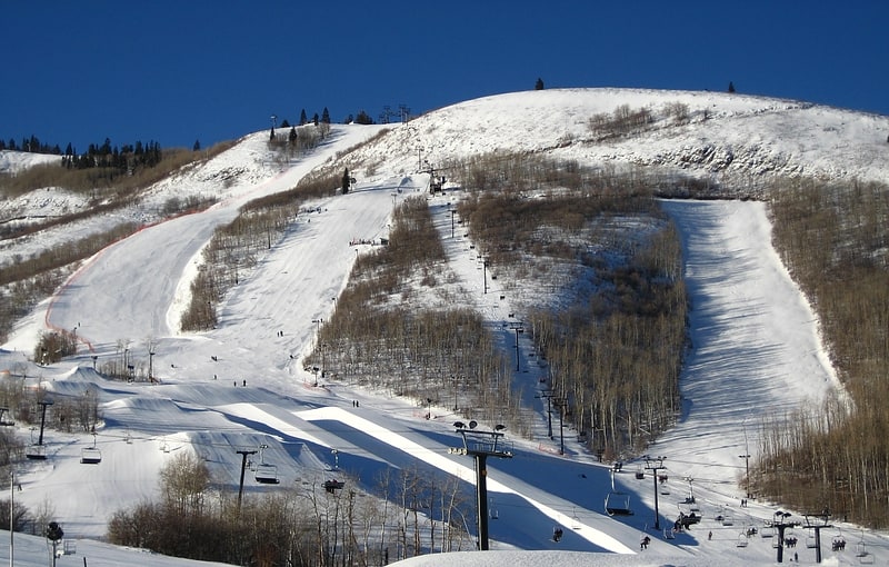 Ski resort in Park City, Utah