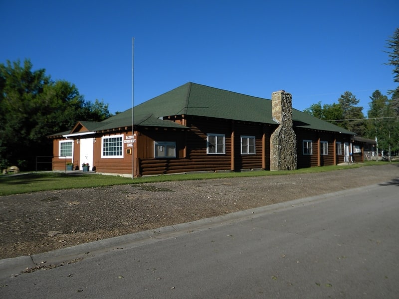 Community center in Dayton, Wyoming