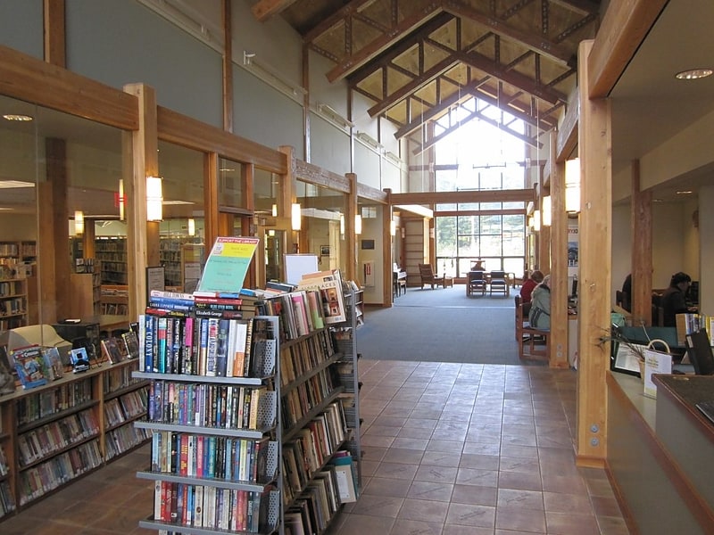 Public library in Haines, Alaska