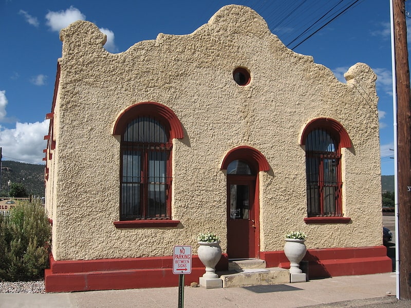 Historical landmark in Raton, New Mexico