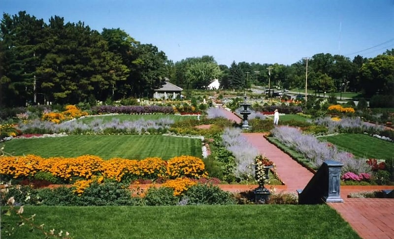 Garden in St. Cloud, Minnesota