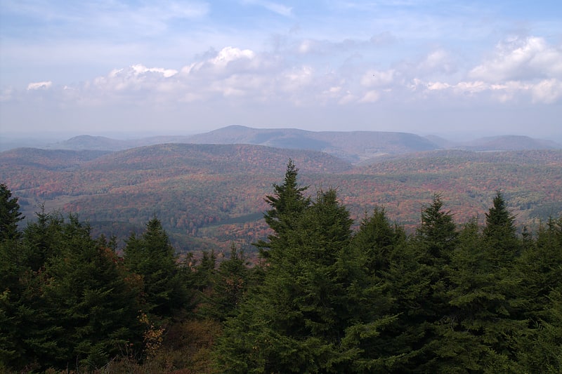 Mountain range in West Virginia