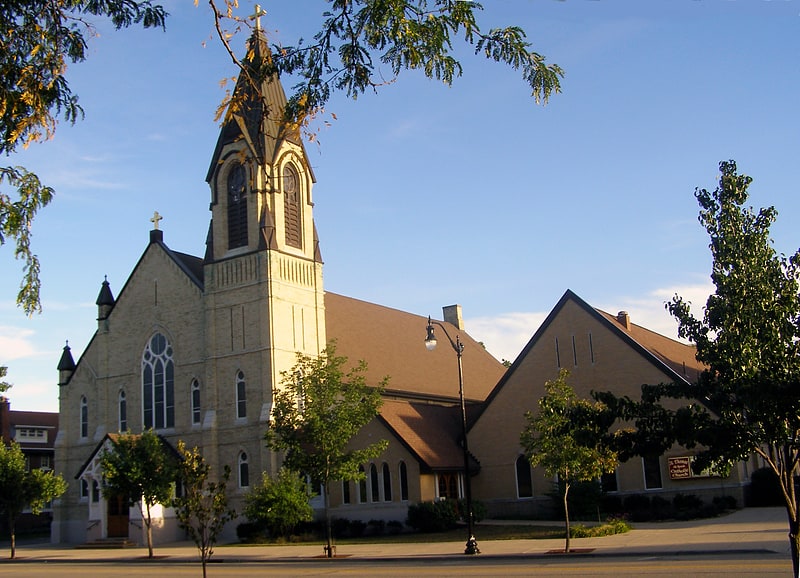 Catholic church in Beloit, Wisconsin