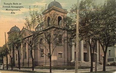 Reform synagogue in Montgomery, Alabama