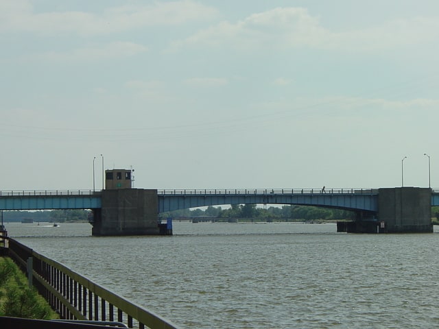 Bridge in Bay City, Michigan