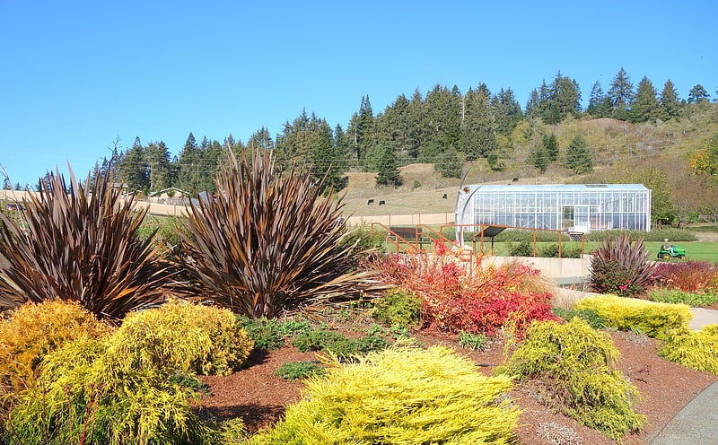 Botanical garden in the Humboldt Hill, California