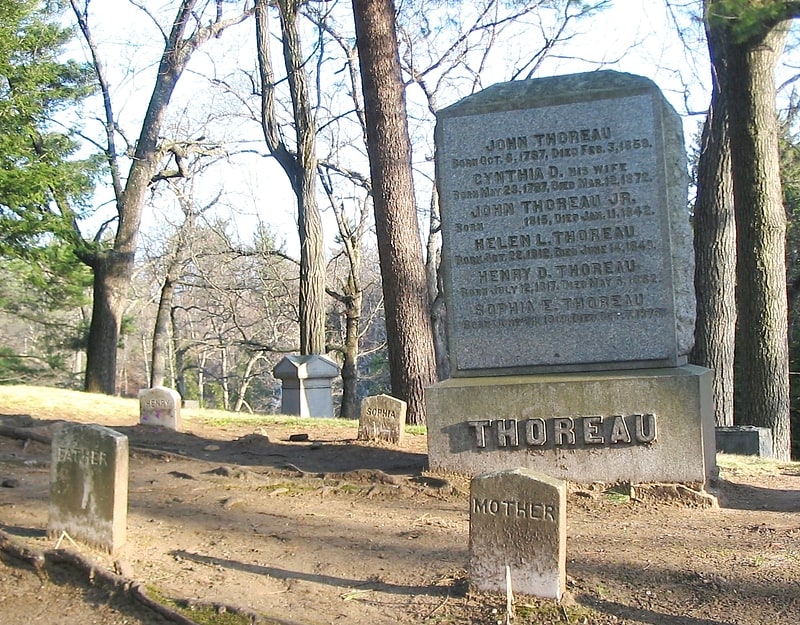 Cemetery in Concord, Massachusetts