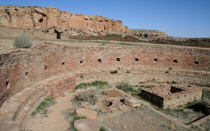 Site archéologique au Nouveau-Mexique