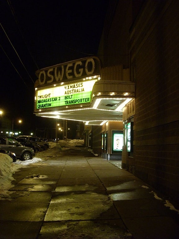 Movie theater in Oswego, New York