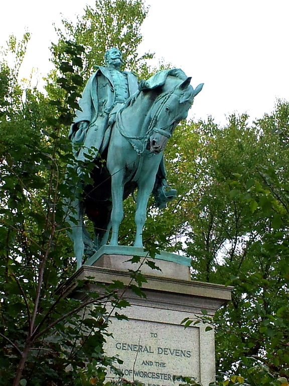 Equestrian statue of Charles Devens