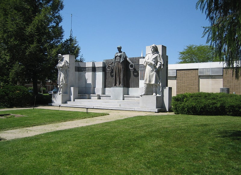 Monument in Oregon, Illinois