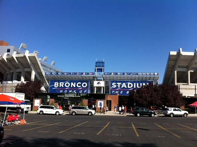 Stade de football américain à Boise, Idaho