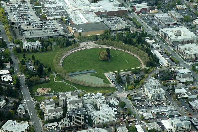 City park in Bellevue, Washington