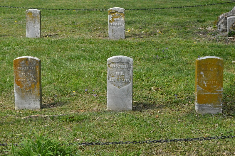 Cemetery in Norfolk, Virginia