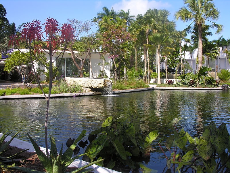 Botanical garden in Miami Beach, Florida