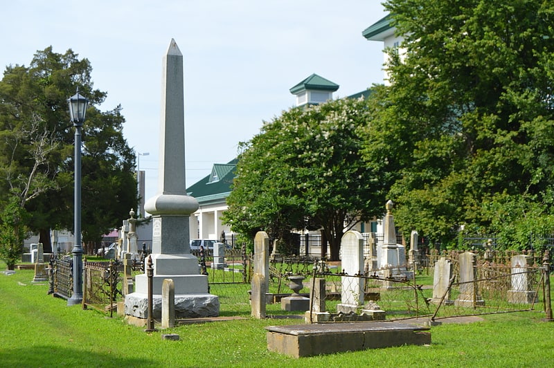 Cemetery in Elizabeth City, North Carolina