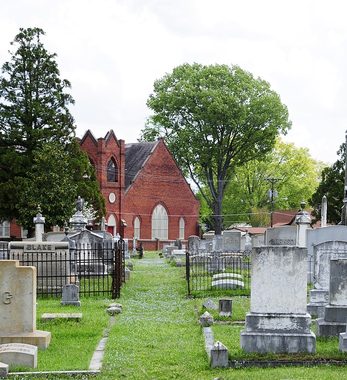 Cemetery in Greenwood, South Carolina