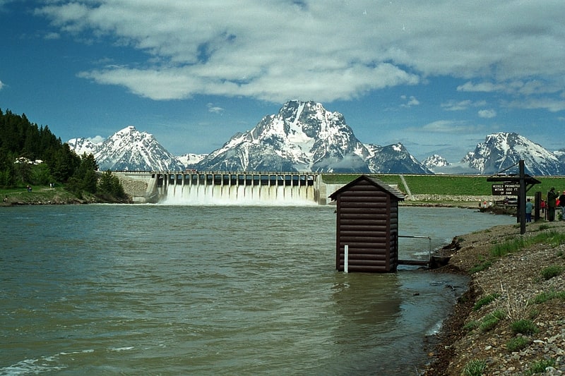 Dam in Teton County, Wyoming
