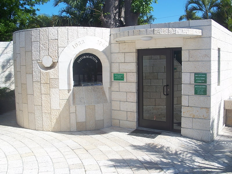 Historical landmark in Miami Beach, Florida