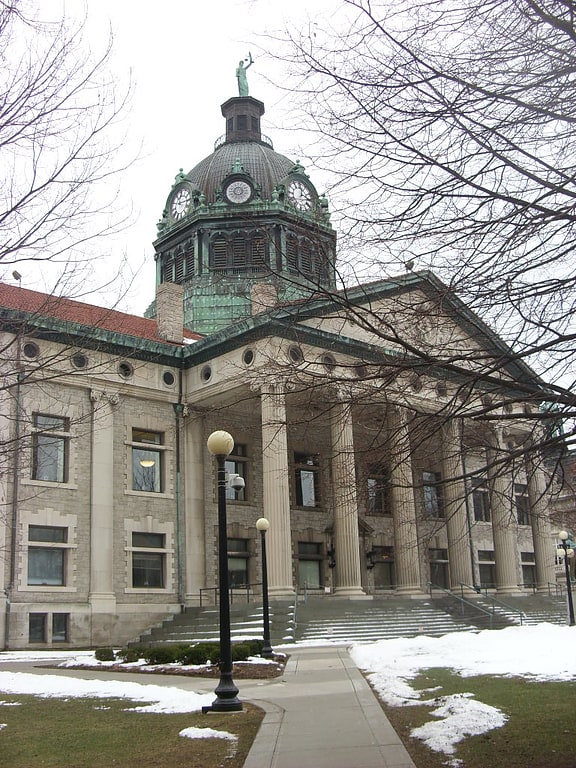 County court in Binghamton, New York