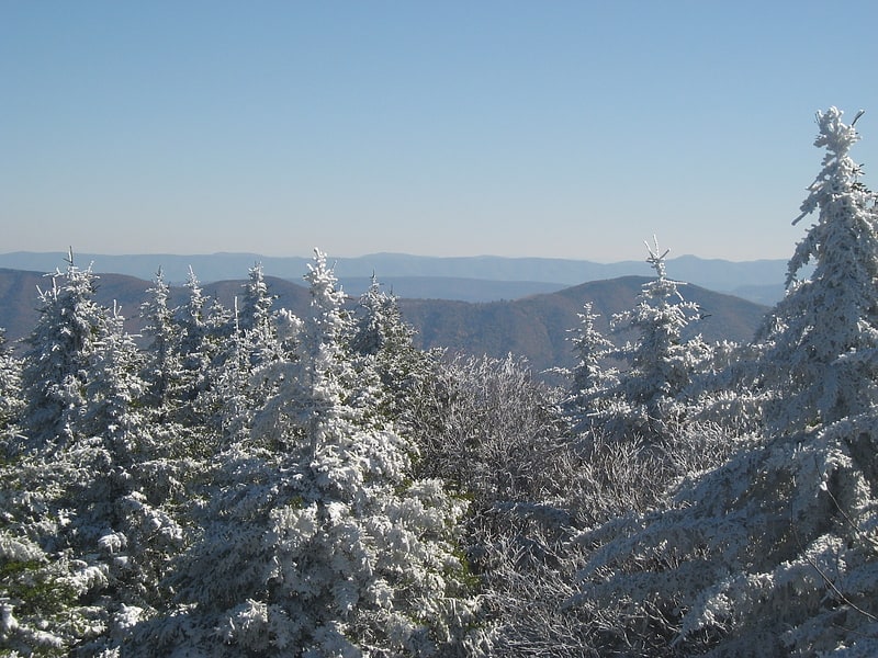Ridge in West Virginia