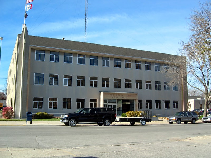 County court in Mason City, Iowa