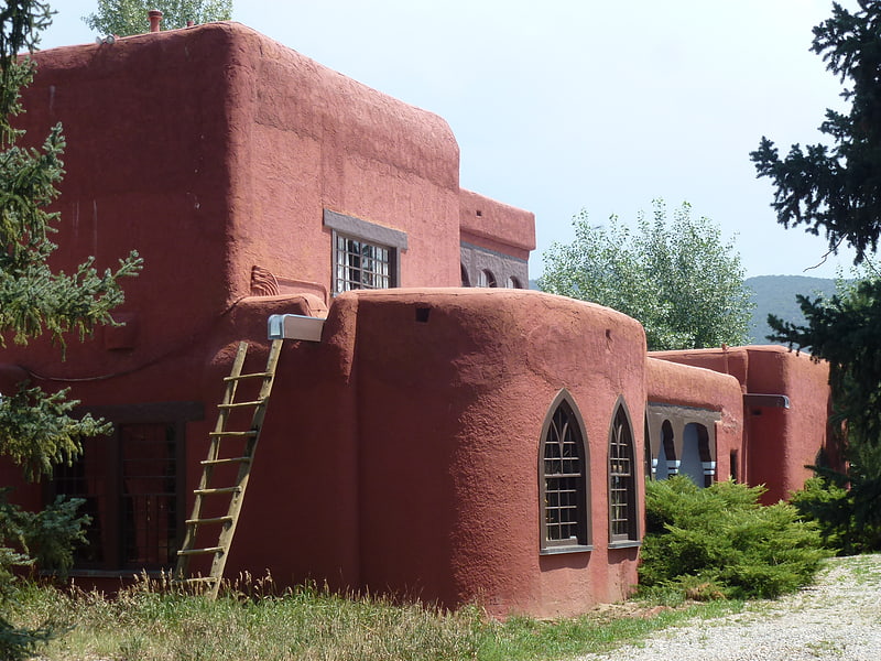 Heritage building in Taos County, New Mexico