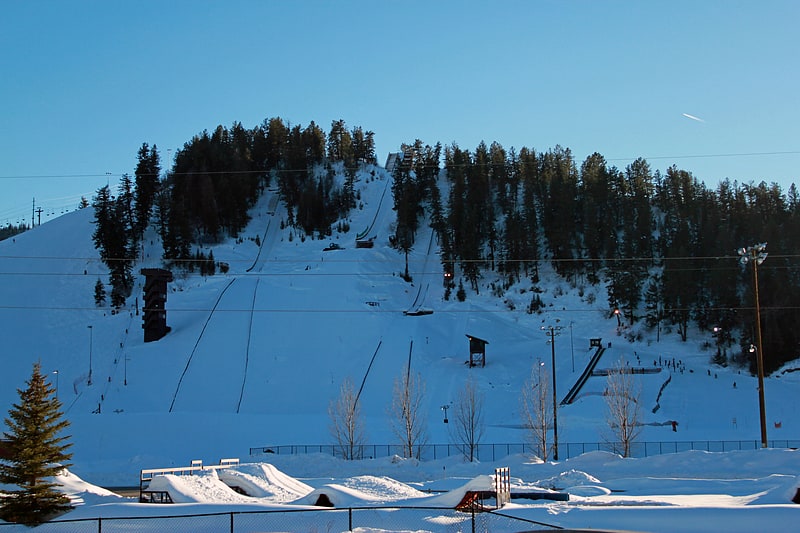 Aclamada zona de esquí para olímpicos