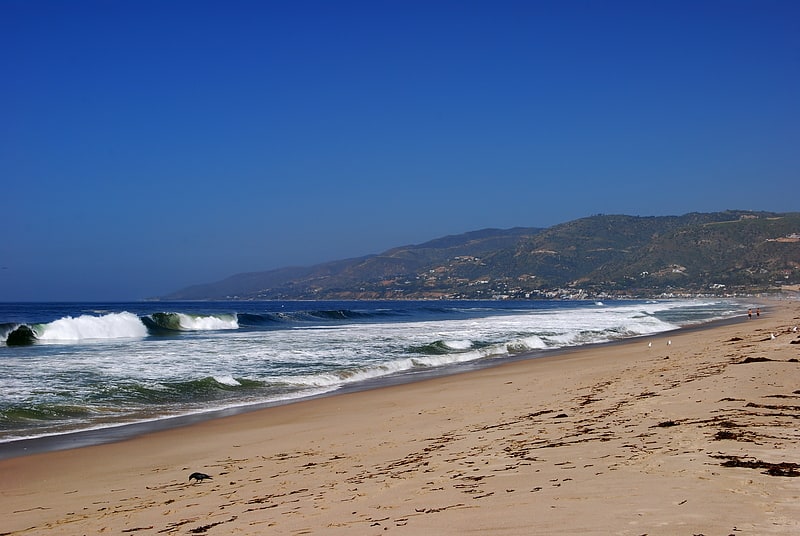 Beach in Malibu, California