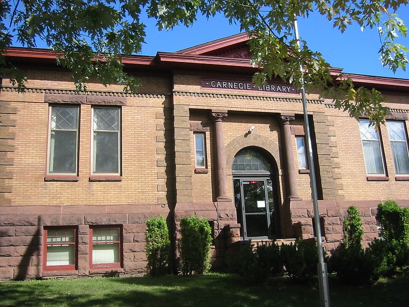 Library in Two Harbors, Minnesota