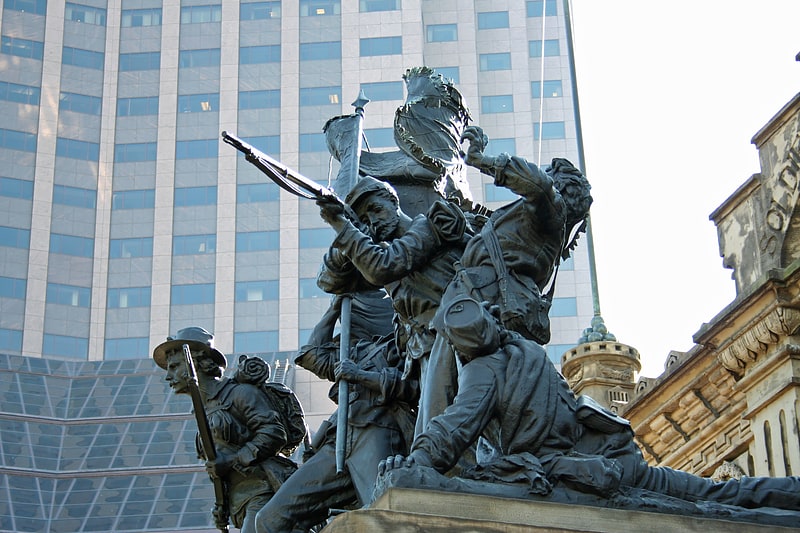 Monument in Cleveland, Ohio