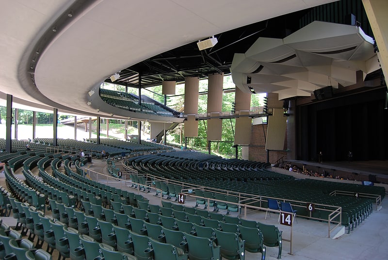 Amphitheater in Saratoga Springs, New York