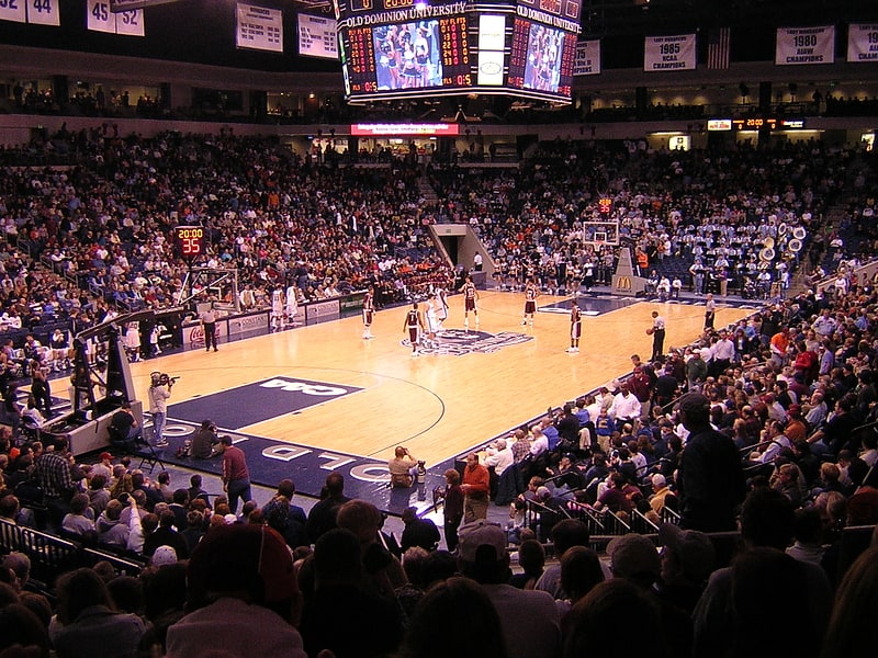 Arena in Norfolk, Virginia