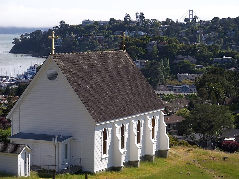 Church in Tiburon, California