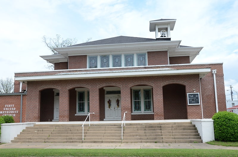 Methodist church in Dardanelle, Arkansas