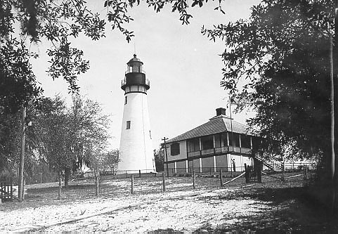 Lighthouse in Fernandina Beach, Florida
