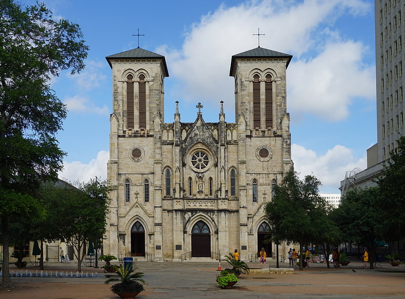 Cathédrale à San Antonio, Texas