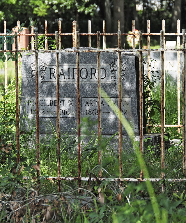 Cemetery in Aiken, South Carolina